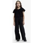 DeFacto Kız Çocuk Wide Leg Geniş Paça Pantolon F2257A825AU - Siyah-BK27 - 5 - 6 Yaş