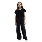 DeFacto Kız Çocuk Wide Leg Geniş Paça Pantolon Siyah, 5-6 Yaş, F2257A825AU, Siyah-BK27, Kız çocuk