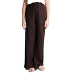 DeFacto Kız Çocuk Wide Leg Krinkıl Kumaş Pantolon Kahve, 11-12 Yaş, H7341A826SP, Kahve-BN609, Kız çocuk