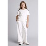 DeFacto Kız Çocuk Wide Leg Modal Pantolon Ekru, 5-6 Yaş, G8459A826SM, Ekru-ER138, Kız çocuk