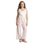 DeFacto Kız Çocuk Wide Leg Pamuklu Pantolon Ekru, 11-12 Yaş, G0609A826SM, Ekru-ER236, Kız çocuk
