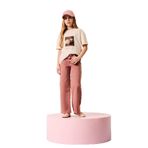 DEFACTO Kız Çocuk Wide Leg Pantolon, Lt.brown, 11+12