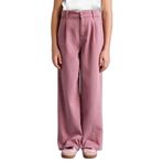 DeFacto Kız Çocuk Wide Leg Tencel Pantolon Pembe, 5-6 Yaş, G6368A826SM, Pembe-PN429, Kız Çocuklar