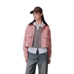 DeFacto Kontrast Yaka Blazer Ceket, M, H5602AX26SP, Pembe-BR96, Kadın