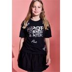 DeFacto Kpop - Demon Hunters Relax Fit Bisiklet Yaka Kısa Kollu Tişört Kız Çocuk H7317A826SM - Siyah-BK81 - 7 - 8 Yaş