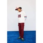 DeFacto Loose Fit Kargo Cepli Beli Lastikli Eşofman Altı Erkek Çocuk G5372A825WN - 13 - 14 Yaş - Bordo