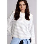 DeFacto Loose Fit Uzun Kollu Tunik, XXL, H4201AX26SP, Mavi, Kadın