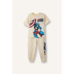 DeFacto Marvel Comics 2'li Takım Sweatshirt Eşofman Altı Erkek Bebek G6691A526SM