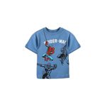 DeFacto Marvel Spiderman Tişört Bebek, 18-24 AY, Marvel Spiderman, Mavi-BE105, Erkek