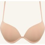 DeFacto Micro Kaplı Full Push Up Balenli Tişört Bra T8478AZ26SP - 70B - Bej-BG314