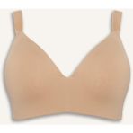 DeFacto Micro Kaplı Push Up Balenli Büyük Beden Sütyen B8598AX26SP - 80D - Bej-BG314