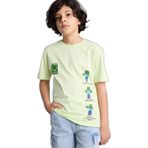 DeFacto Minecraft New Regular Fit Bisiklet Yaka Kısa Kollu Tişört Erkek Çocuk, 7-8 Yaş, G8884A826SM, Yeşil-GN404, Erkek Çocuk