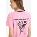 DeFacto MLS Regular Fit Sırt Baskılı Forma Kumaş Kısa Kollu Tişört F2892AX25SM - Pembe-PN253 - XS