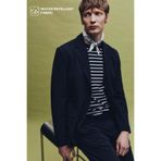DeFacto Modern Fit Krinkıl Blazer Ceket, 54, F9819AX26SP, Lacivert-NV253, Erkek