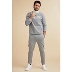 DeFacto N2476AZ.20SP.GR110 Gri Slim Fit Erkek Eşofman Altı