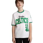 DeFacto NBA Boston Celtics Erkek Çocuk Bisiklet Yaka Kısa Kollu Tişört, 9/10 Yaş (140cm), H2899A826HS, Beyaz, Erkek Çocuk