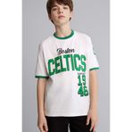 DeFacto NBA Boston Celtıcs New Regular Fıt Bisiklet Yaka Kısa Kollu Tişört Erkek Çocuk H2899A826HS