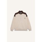Defacto Nba Boston Celtics Oversize Geniş Kalıp Yarım Fermuarlı Sweatshirt F0243ax25aubg745 Bej-bg745