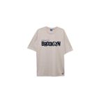 DeFacto NBA Brooklyn Nets Kısa Kollu Tişört, S, G0916AX26SM, Bej-BG277, Erkek