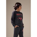 DeFacto NBA Chicago Bulls Kapüşonlu Sweatshirt Erkek Çocuk, 7-8 Yaş, F4086A8, ANTHRA, erkek-çocuk