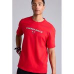 DeFacto NBA Chicago Bulls Oversize Kısa Kollu Tişört, L, H3318AX26SM, Kırmızı, Erkek