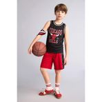 DeFacto NBA Chıcago Bulls Regular Fıt Şort Erkek Çocuk H2883A826HS