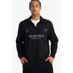 DeFacto NBA Chicago Bulls Relax Fit Polo Yaka Jakarlı Sweatshirt F5859AX25WN