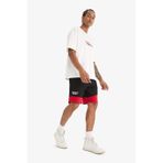Defacto NBA Chicago Bulls Standart Fit Düz Paça Şort B9894AX24SM Siyah