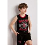 DeFacto NBA Houston Rockets Bisiklet Yaka Atlet Erkek Çocuk H2956A826HS - 7 - 8 Yaş - Siyah-BK81