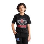 DeFacto NBA Houston Rockets Erkek Çocuk Tişört, 9-10 Yaş, G7619A826SM, Siyah-BK81, Erkek Çocuklar