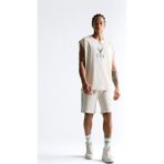 DeFacto NBA Milwaukee Bucks Standart Fit Kısa Paça Şort E4862AX25AU - Bej-BG662