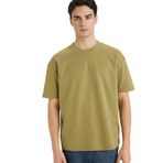 DeFacto Nefes Alabilen Oversize Tişört, XS, X3926AZ26SP, Haki-KH176, Erkek