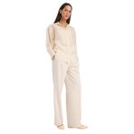 DeFacto Oversize Basic Modal Gömlek Bej, 2XL, E3866AX25SP, Bej-BG354, Kadın