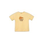 DeFacto Oversıze Baskılı Kısa Kollu Tişört Erkek Bebek, 9-12 Ay, H1256A526SM, Sarı-YL488, Erkek bebek