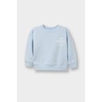 DeFacto Oversize Baskılı Sweatshirt Erkek Bebek D7905A526SP - Mavi-BE177 - 4 - 5 Yaş
