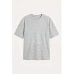 DeFacto Oversize Bisiklet Yaka Kısa Kollu Basic Tişört Erkek Çocuk G6486A826SM - Gri-GR400 - 11 - 12 Yaş