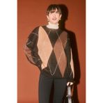 DeFacto Oversize Bisiklet Yaka Triko Kazak, L/XL, G6544AX25WN, Siyah-BK27, Kadın