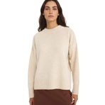DeFacto Oversize Bisiklet Yaka Triko Kazak, S, F3895AX25WN, Ekru-ER105, Kadın