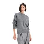 DeFacto Oversize Bisiklet Yaka Triko Kazak, XS, F3895AX25WN, Antrasit-AR104, Kadın