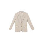 DeFacto Oversize Geniş Kalıp Blazer Ceket Bej 34