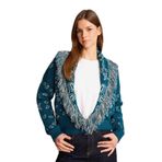 DeFacto Oversize Püskül Detaylı Triko Hırka, XL, G6391AX25WN, Lacivert-NV245, Kadın