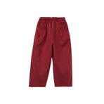DeFacto Paperbag Tencel Pantolon Kız Bebek, 3-4 Yaş, G8138A526SP, Bordo-BR229, Kız bebek