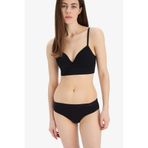 Defacto Pedli Seamless Bra Fall In Love Sütyen, 75/B, A8858AX25SP, Siyah, Kadın