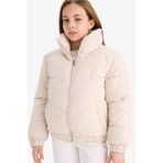 DeFacto Pelüş Astar Fermuarlı Şişme Mont Kız Çocuk C5390A824WN