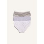 DeFacto Penye 3'lü Slip Külot Kız Çocuk G8526A826SP - Gri-GR94 - 11 - 12 Yaş