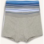 DeFacto Penye 5'li Boxer Erkek Çocuk H1638A826SM - 3 - 4 Yaş - Indigo-IN103