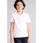 DeFacto Pike Polo Tişört Erkek Çocuk Beyaz, 13-14 Yaş, K1689A626SM, Beyaz-WT34, Erkek Çocuk