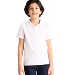 DeFacto Pike Polo Tişört Erkek Çocuk Beyaz, 9-10 Yaş, K1689A626SM, Beyaz-WT34, Erkek Çocuk