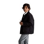 DeFacto Polo Yaka Çıtçıtlı Mont Erkek Çocuk, 7-8 Yaş, Polo Yaka Çıtçıtlı Mont, Siyah-BK27, Erkek Çocuk