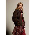 DeFacto Polo Yaka Mont Kız Çocuk, 9-10 Yaş, Polo Yaka Mont, Kahve-BN142, girls